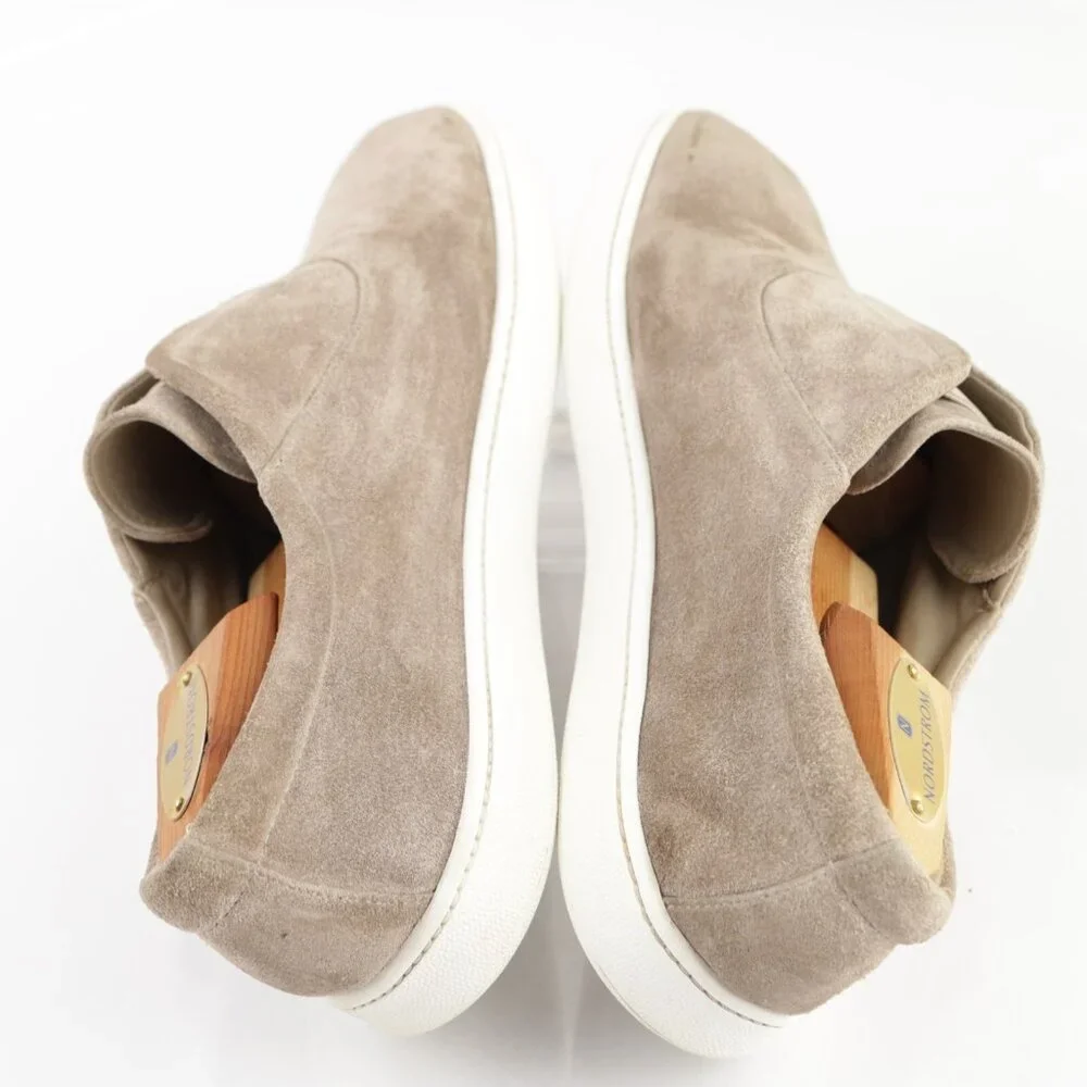 Vince Womens Viktor Slip On Shoes Size 9.5 Tan Beige Suede‎ Casual Loafers Comfy
